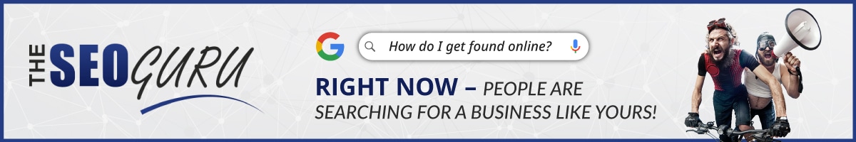 SEO Guru Front Page Ad